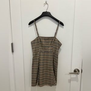 URBAN OUTFITTERS PLAID MINI DRESS